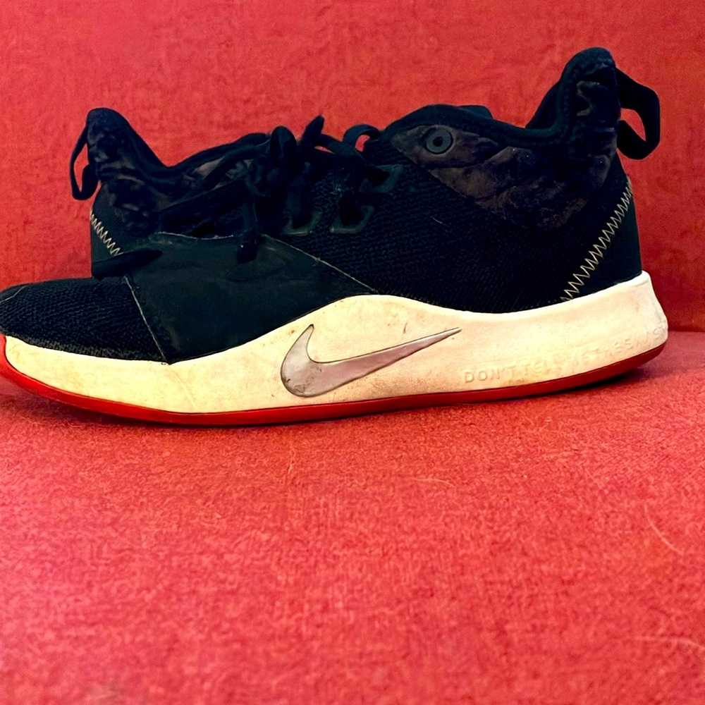 Nike PG 3 GS Paul George Basketball Shoes Black